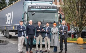 DSV testa la mobilità elettrica con Volvo Trucks Italia